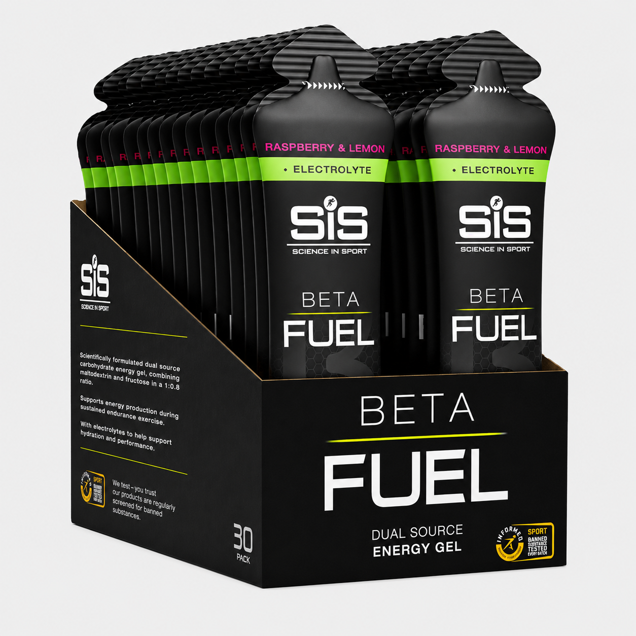 SIS Beta Fuel + Electrolyte Energy Gel 6/30 Pack
