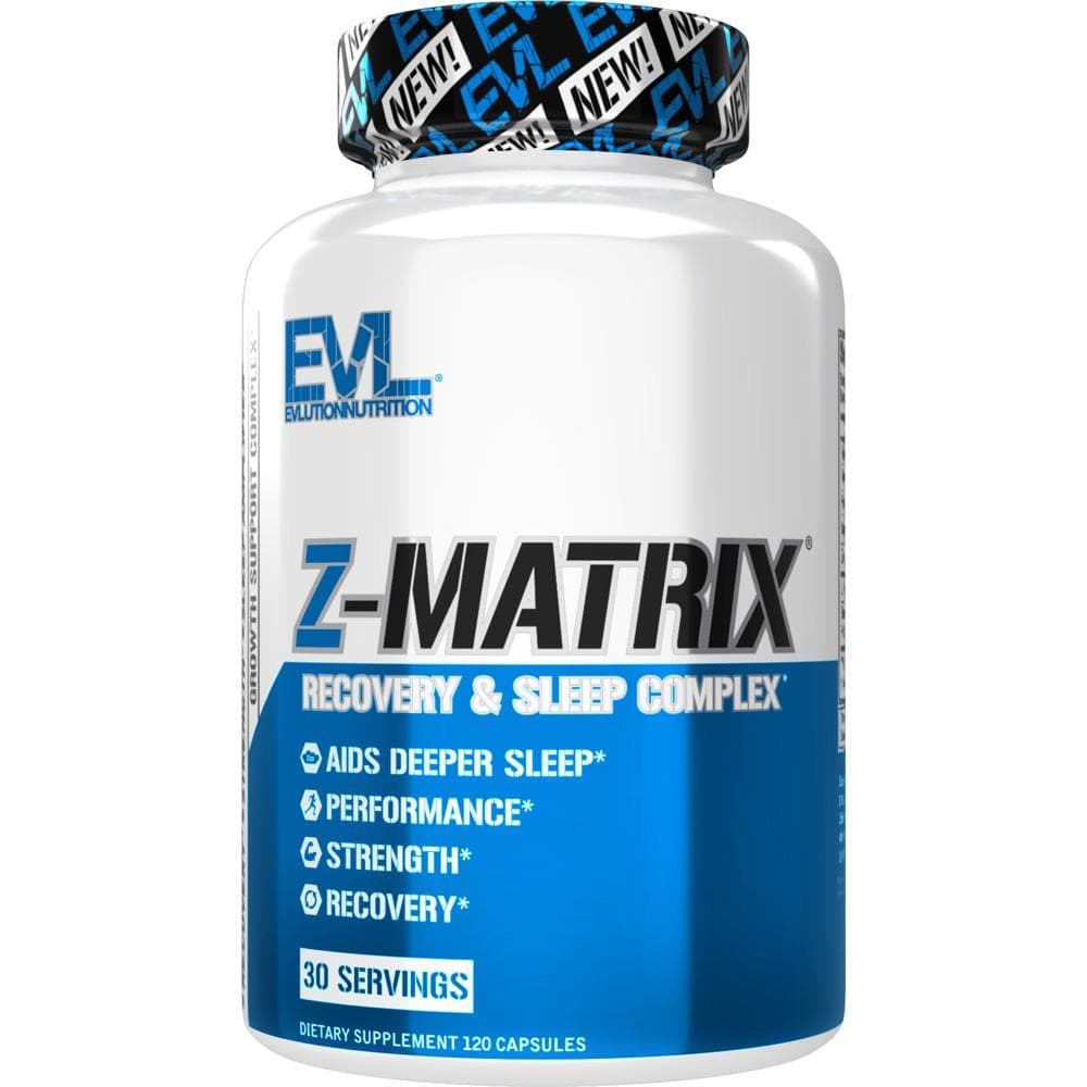 EVLution Z-Matrix ZMA 240粒 肌肉恢复与睡眠支持