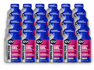 GU Roctane Energy Gel Blueberry Pomegranate 24 pack