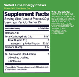 GU-Salted-Lime-Chews Supplement Fact