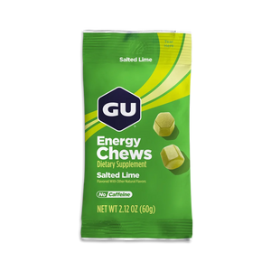 GU Energy Chews Salted Lime pack