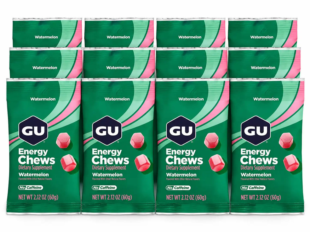 GU Energy Chews Watermelon 12 pack