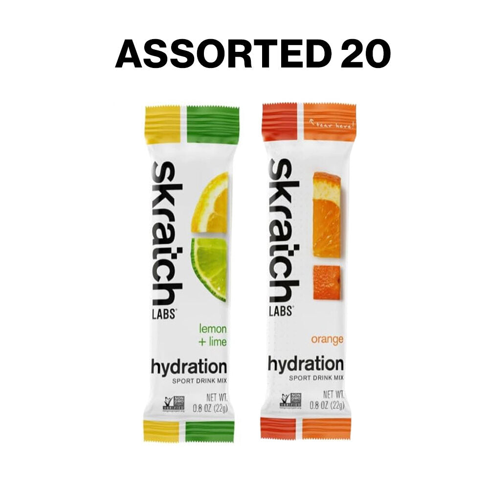 Skratch Labs Hydration Sport Drink Mix Electrolyte Powder 10/20 Pack