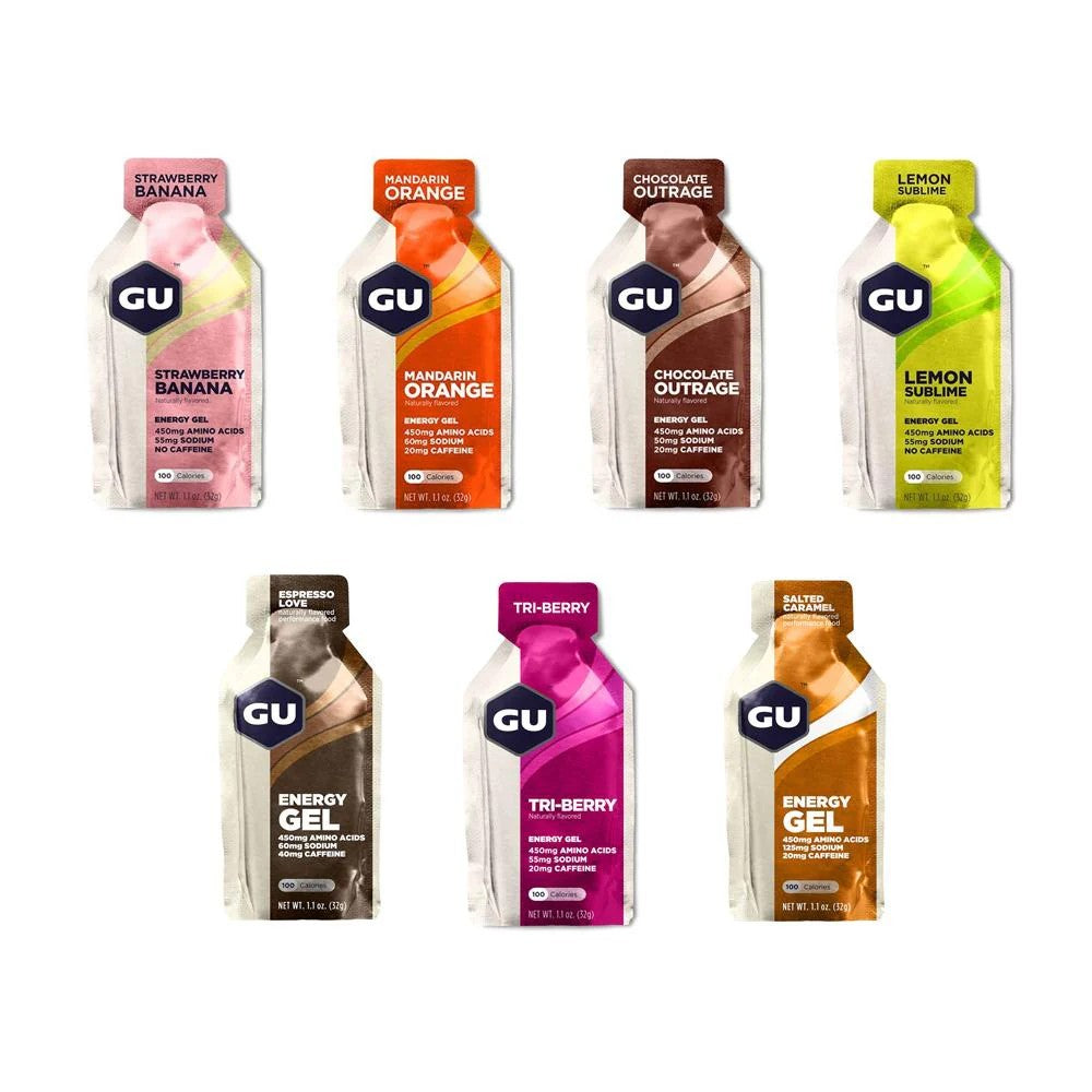 GU Energy Gel – Fast-Absorbing Endurance Energy Gel for Athletes