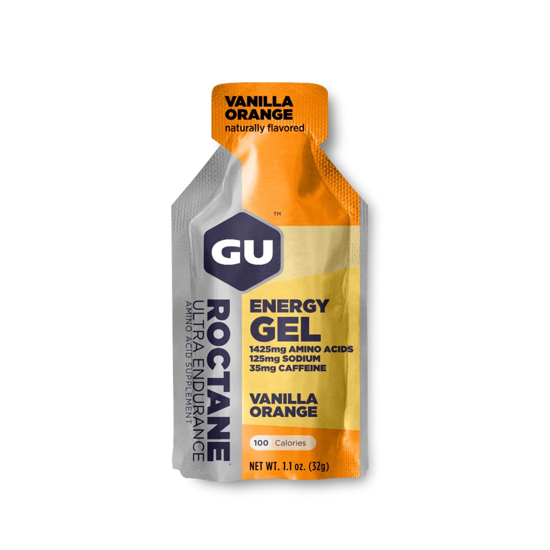 GU Roctane Energy Gel – High-Energy Endurance Gel with Electrolytes