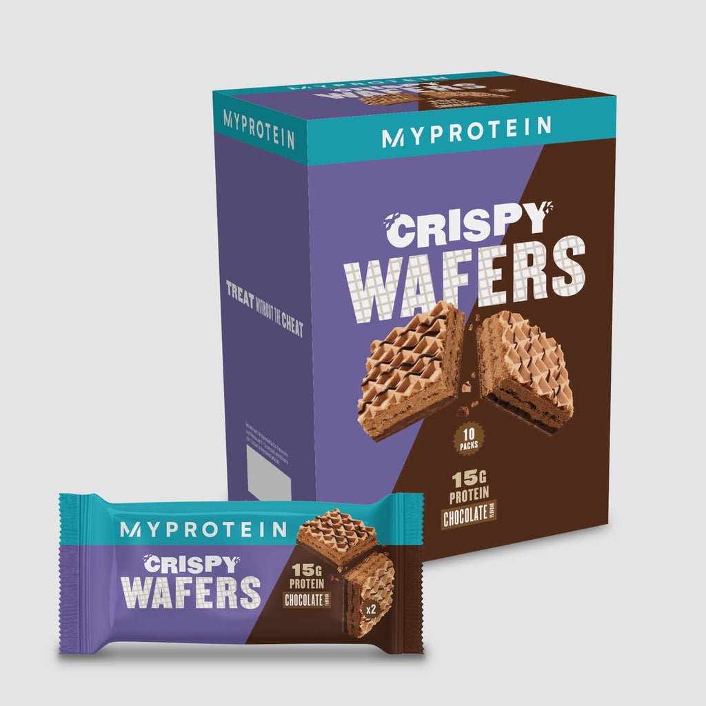 MyProtein Crispy Wafers – 10-Pack High-Protein Snack Wafers