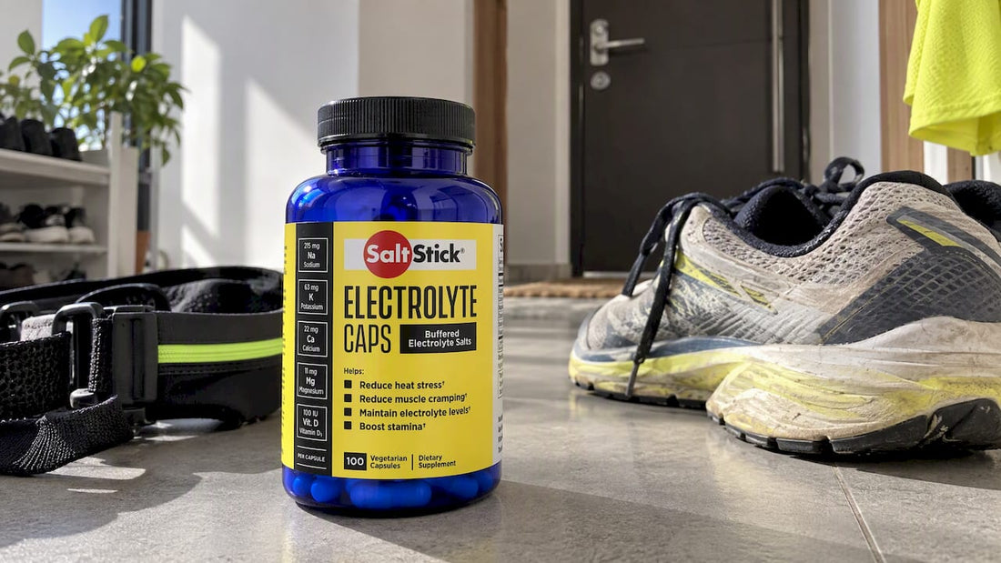 SaltStick electrolyte caps ready for Singapore race day
