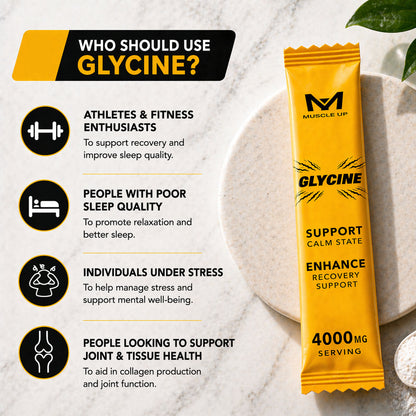 Muscle Up Glycine Powder 1/50/100 Sachets