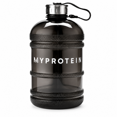 MyProtein Gallon Water Bottle Black 3L Large BPA Free