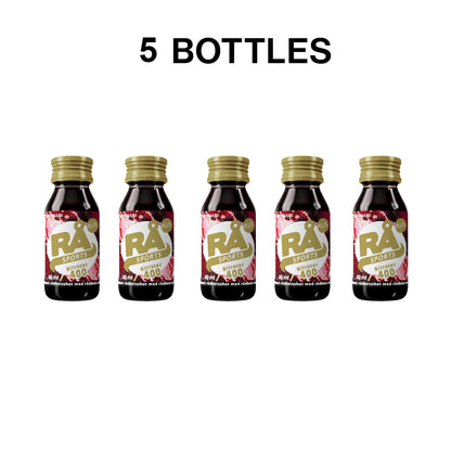 RA Swedish Beetroot Juice Shot 400mg Nitrate 60ml – 5,10 Bottles | Endurance, Running & Marathon