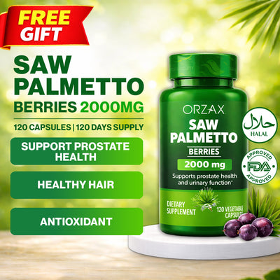 Orzax Saw Palmetto 2000 mg 120 Caps