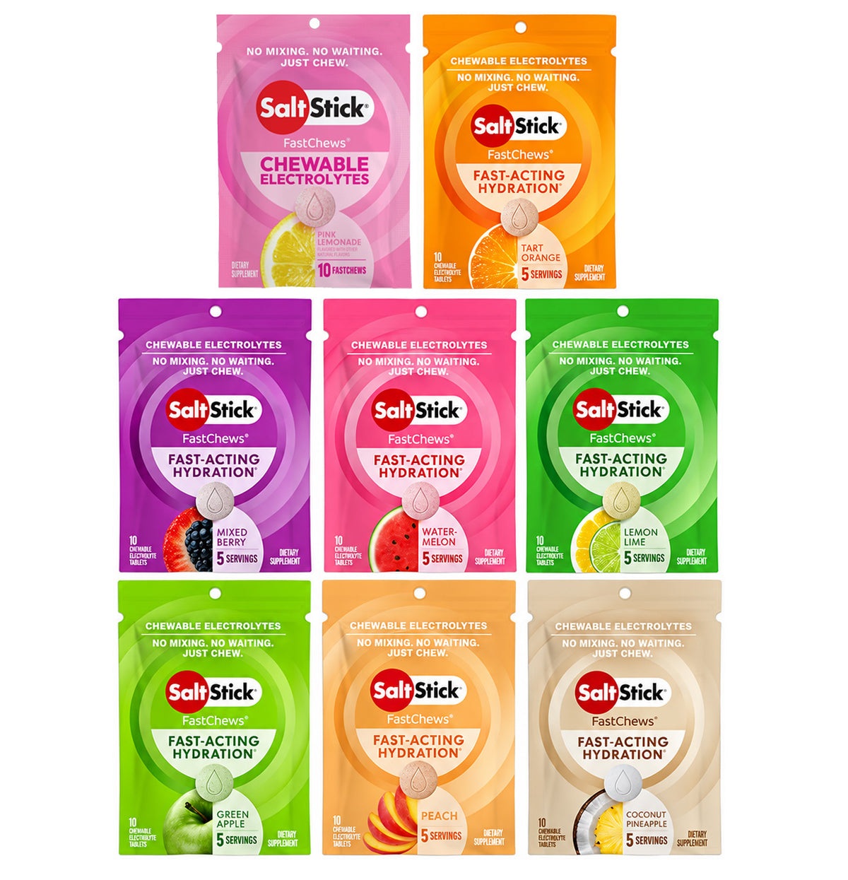 SaltStick FastChews 10 Tablets | Training & Race Day