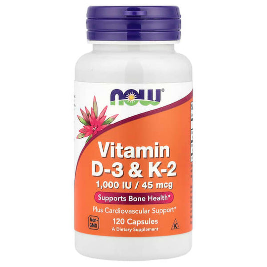 NOW D3 K2 120 Count