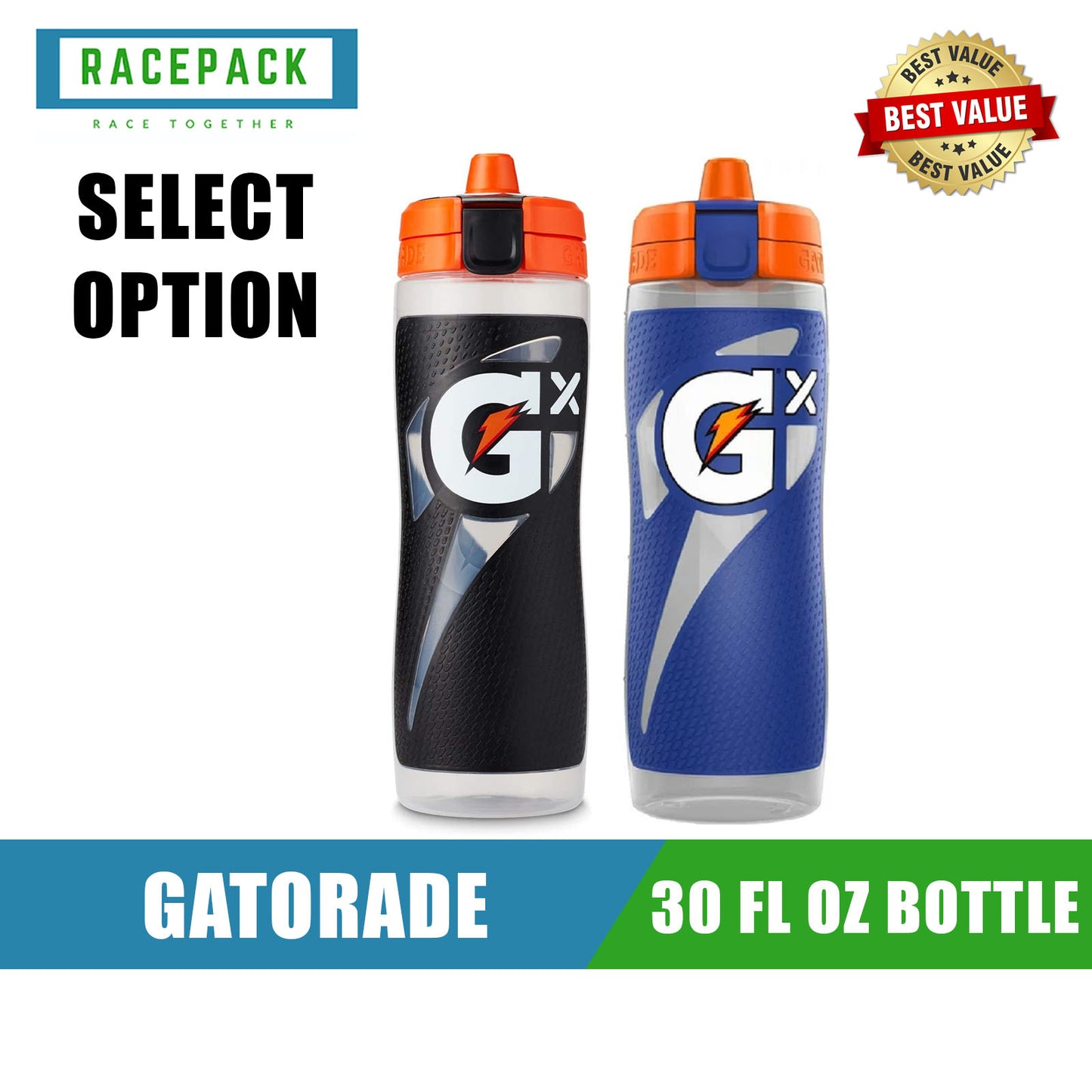 Gatorade GX 30oz Squeeze Bottle
