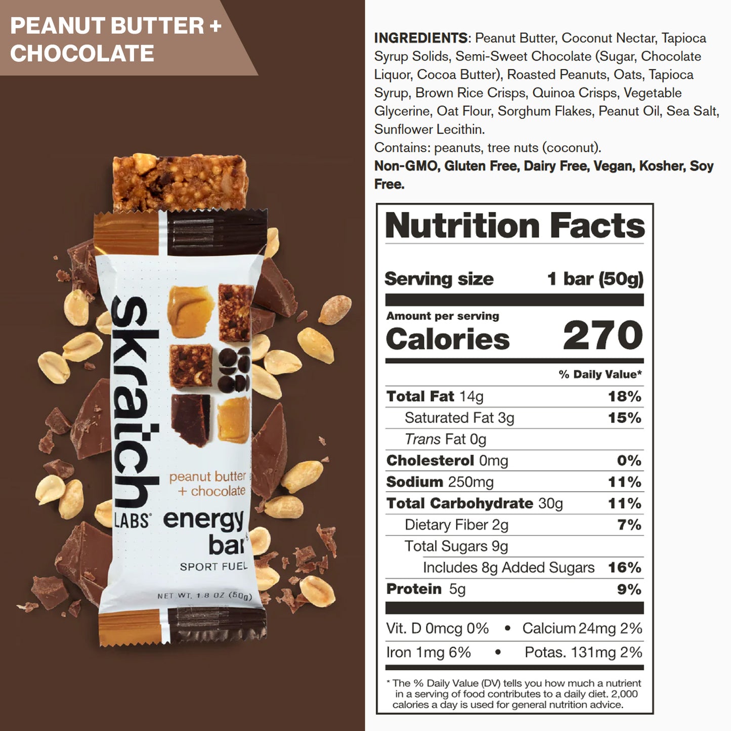 Skratch Labs Energy Bar 3/6 Pack