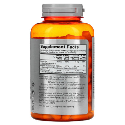 NOW Sports Zma 90/180 Caps