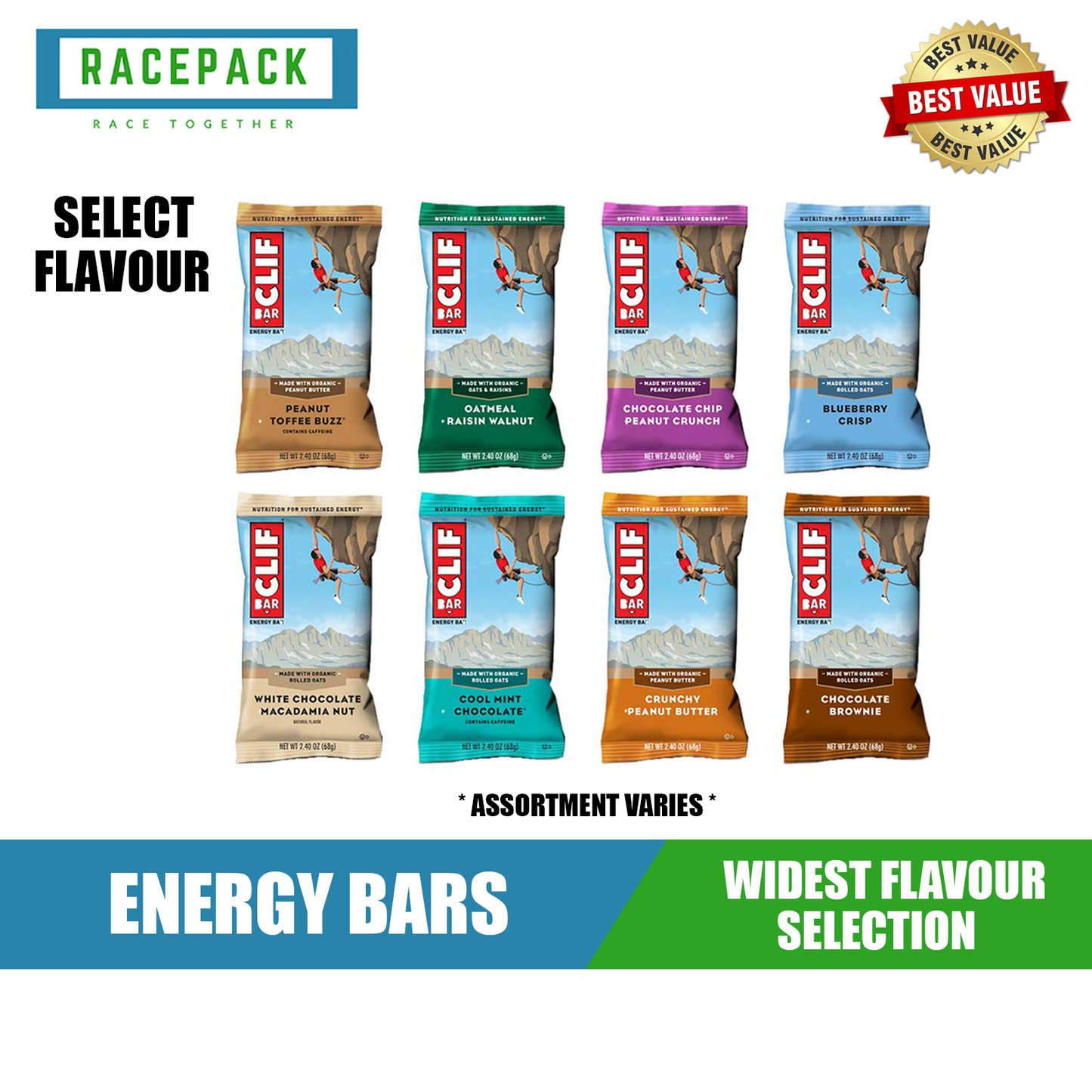 CLIF Bar Energy Bar 5 Pack