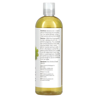NOW Solutions Grapeseed Oil
