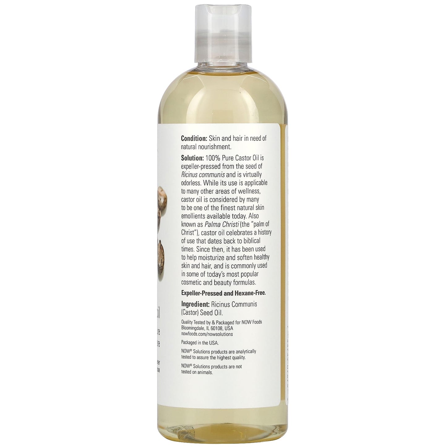 NOW Solutions Castor Oil