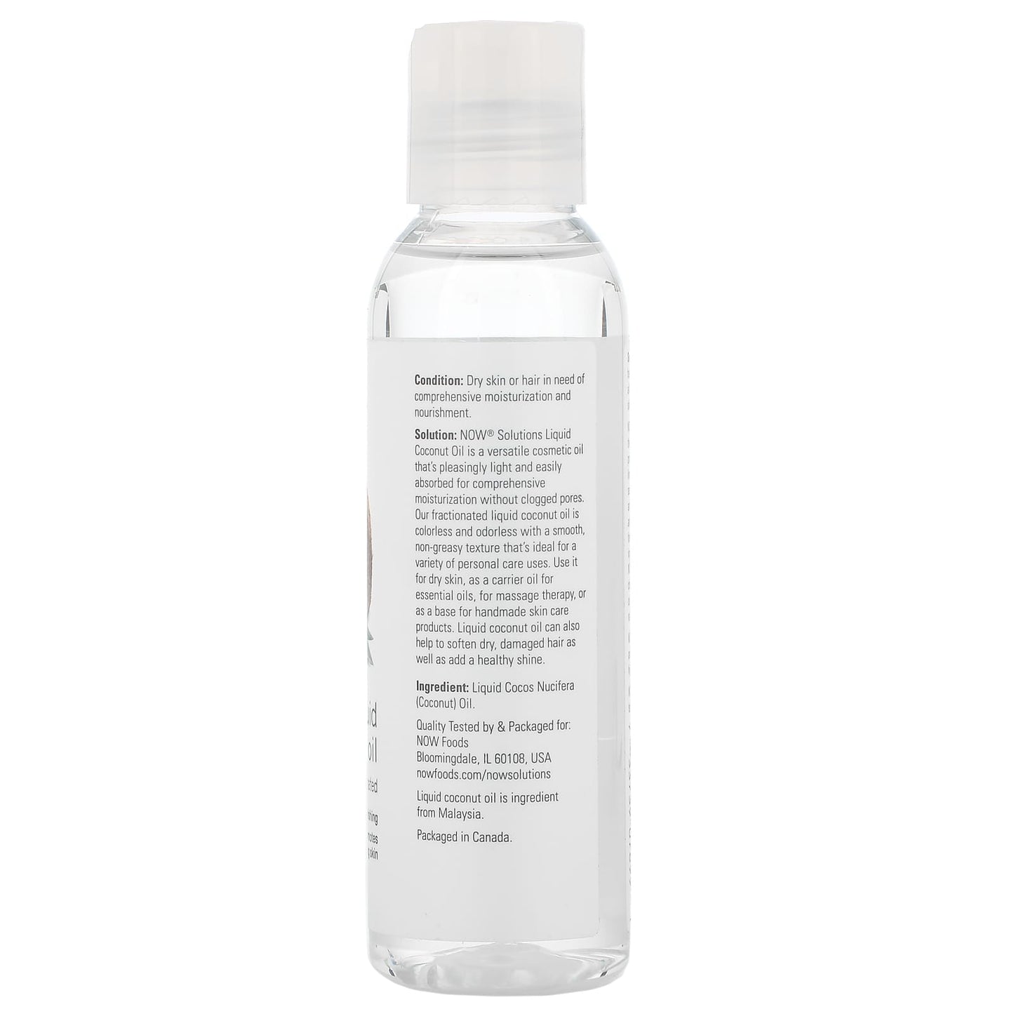 NOW Solutions Liquid Coconut Oil