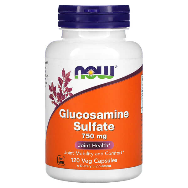 NOW glucosamine sulfate capsules