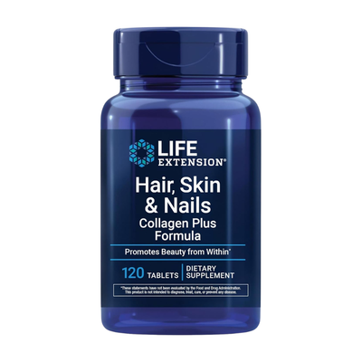 Life Extension Hair, Skin & Nails Collagen Plus Formula