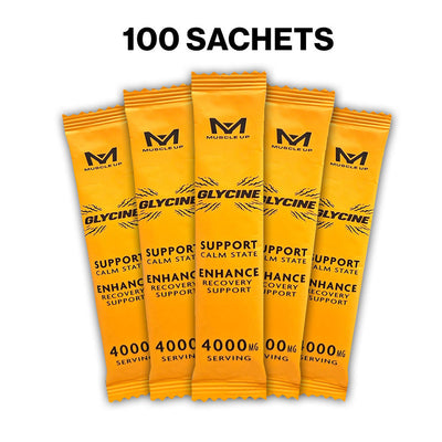 Muscle Up Glycine Powder 1/50/100 Sachets