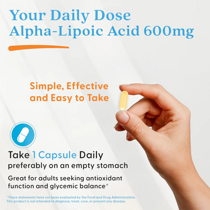 Doctor's Best Alpha-Lipoic Acid 600