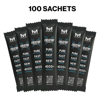 Muscle Up Creatine Monohydrate Powder 1/50/100 Sachets