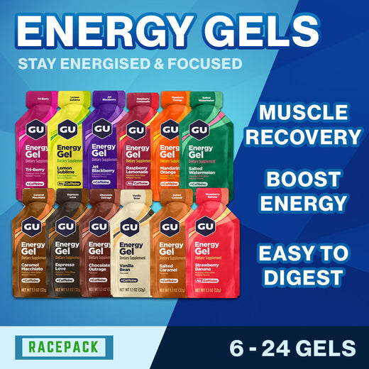 GU Energy Gel 6/12/24 Pack