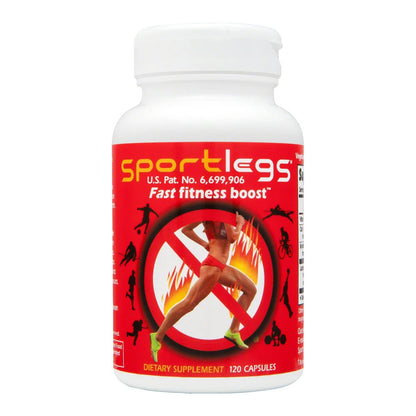 SportLegs 120 Capsules for Running, Cycling, Marathon, Endurance & Sports Performance