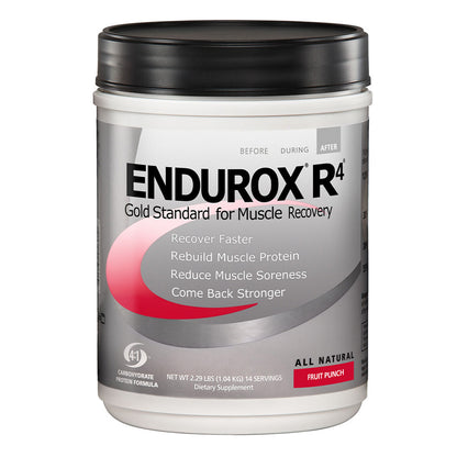 Endurox R4 Recovery Drink Powder for Running, Cycling, Marathon & Endurance Sports, 14 Servings