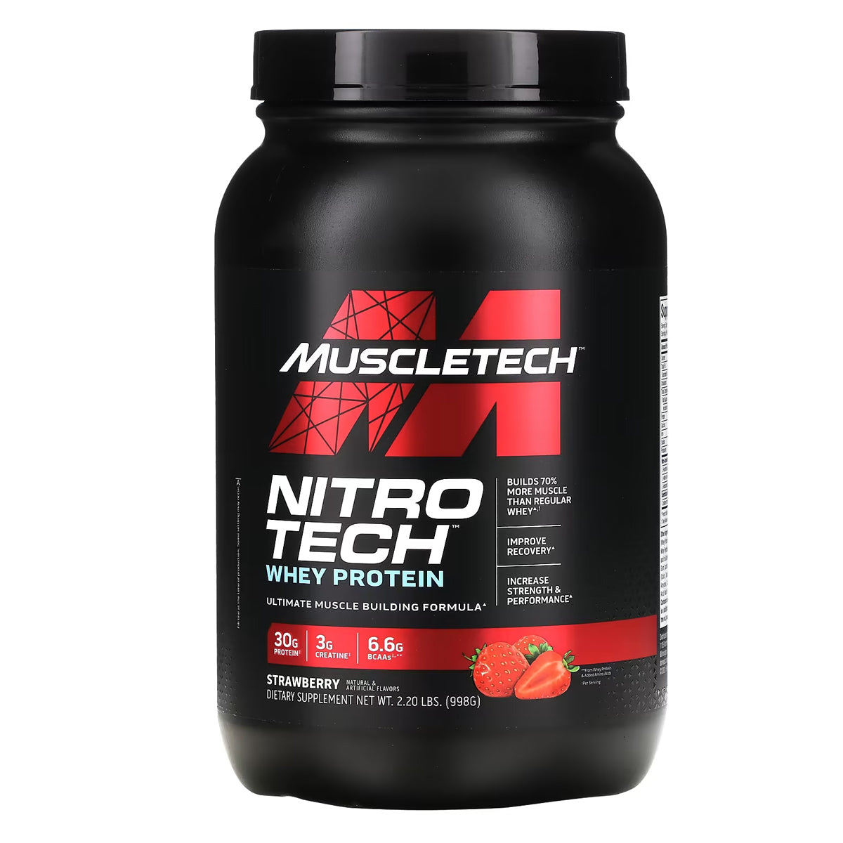 MuscleTech Nitro-Tech Whey Protein 2LB and 4LB