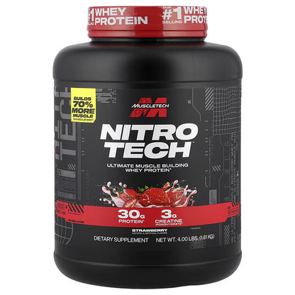 MuscleTech Nitro-Tech Whey Protein 2LB and 4LB
