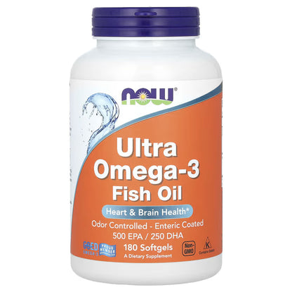 NOW 超级 Omega 3 鱼油 180 粒
