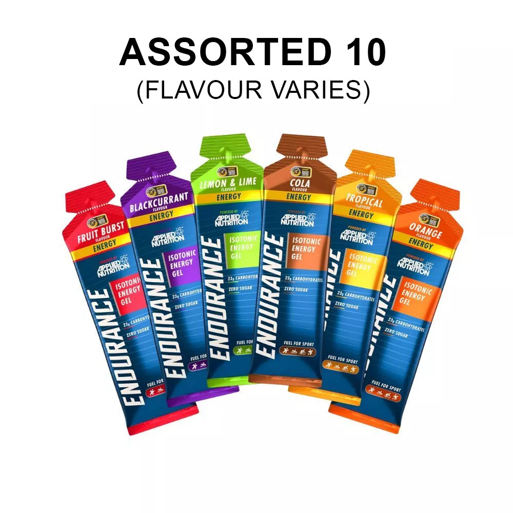 Applied Nutrition Isotonic Energy Gel – Sports Fuel for Running & Cycling 5, 10 or 20 Pack
