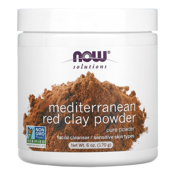 NOW Mediterranean red clay powder