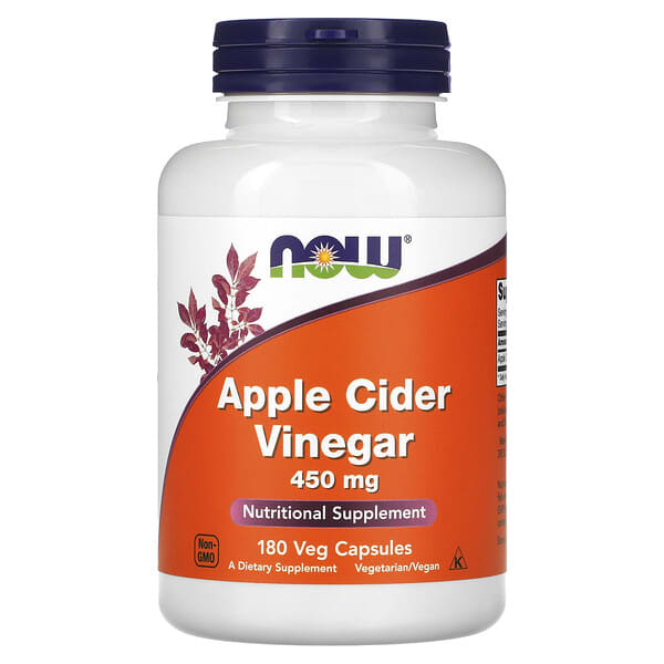 NOW apple cider vinegar capsules