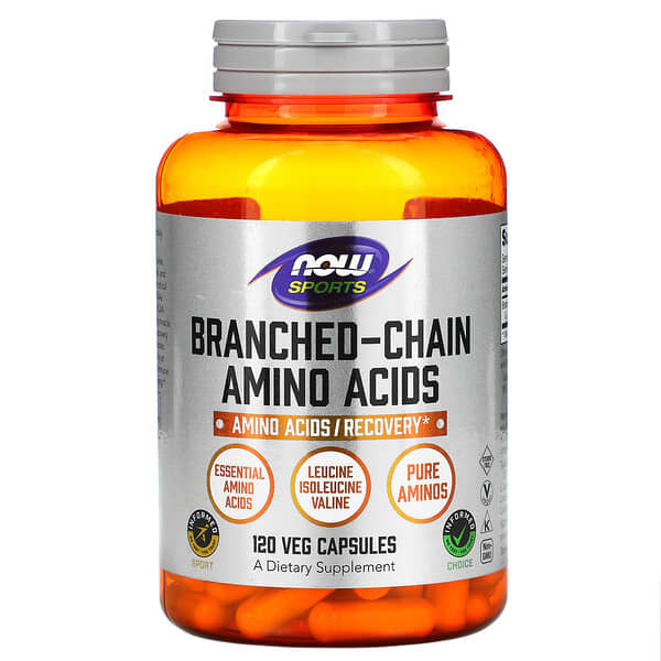 NOW Sports BCAA capsules