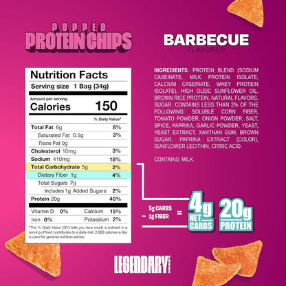 Legendary Foods Baked Protein Chips 1 Pack