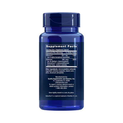 Life Extension Super Selenium Complex & Vitamin E