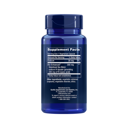 Life Extension Super R-Lipoic Acid 240 mg