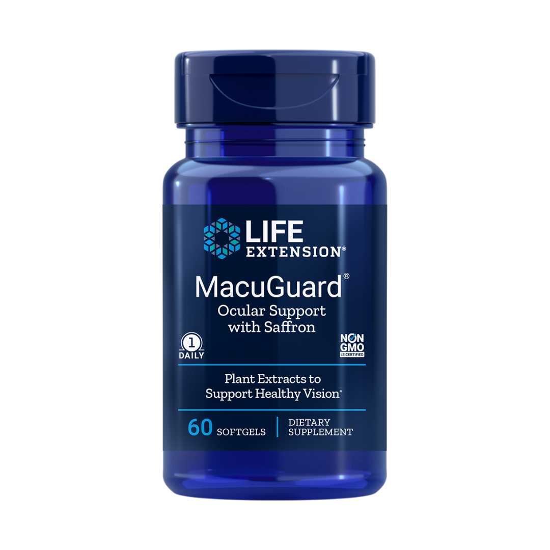 Life Extension MacuGuard® Ocular Support with Saffron