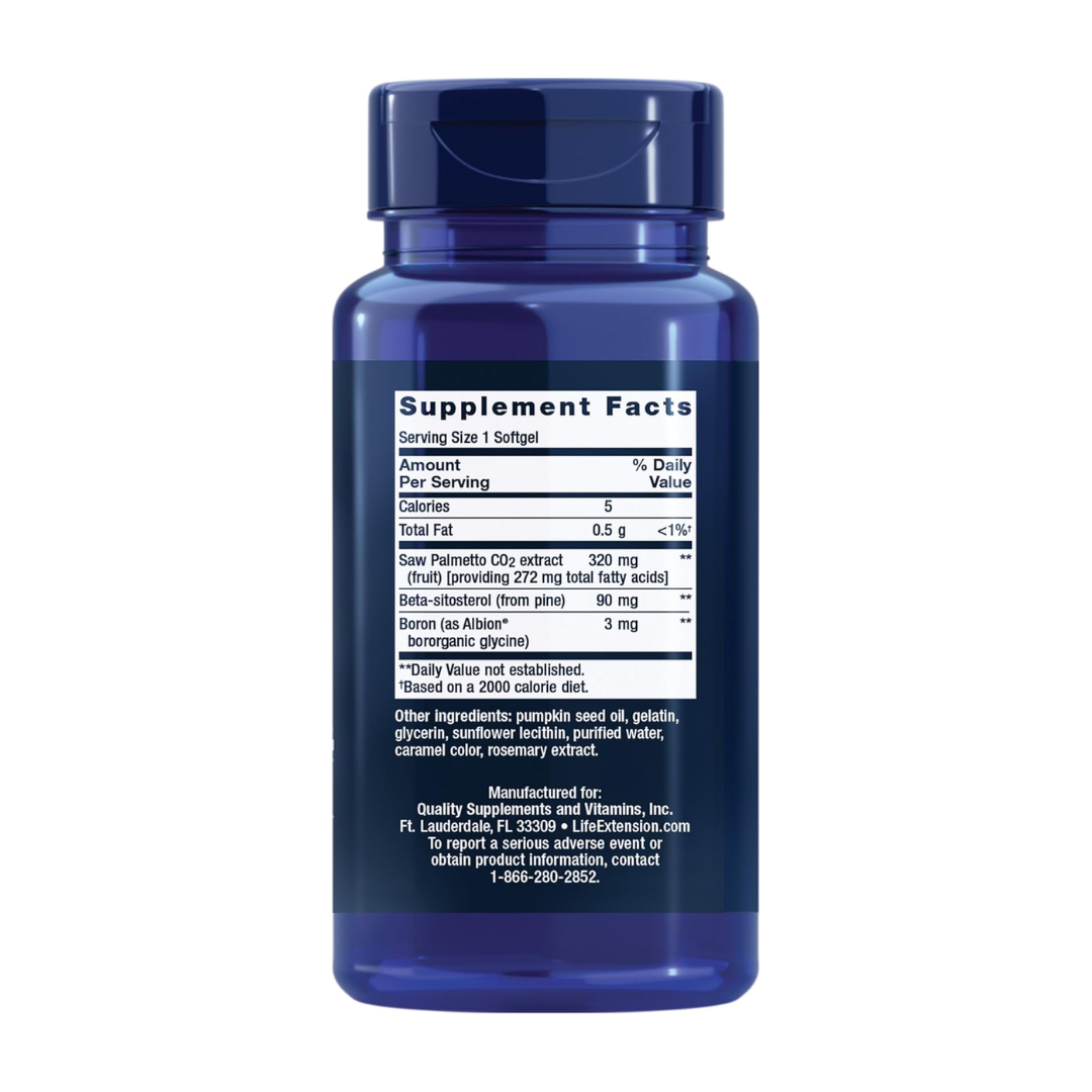 Life Extension PalmettoGuard® Saw Palmetto and Beta-Sitosterol