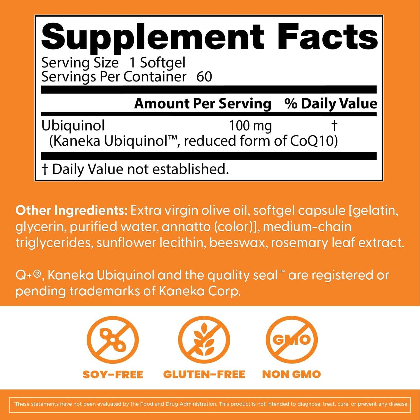 Doctor's Best Ubiquinol with Kaneka