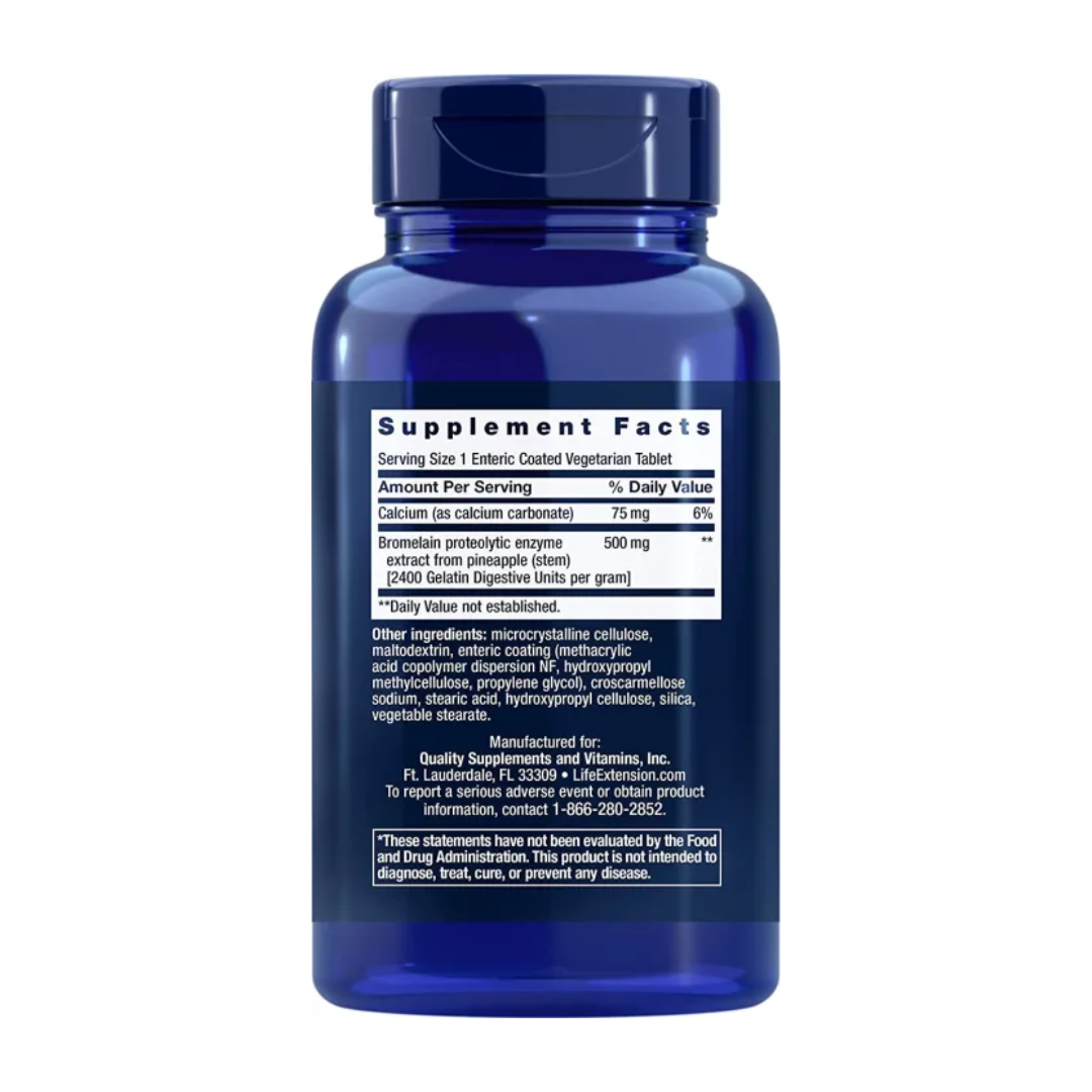 Life Extension Specially-Coated Bromelain 500mg