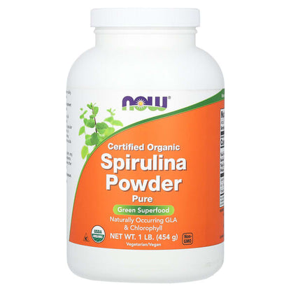 NOW spirulina powder