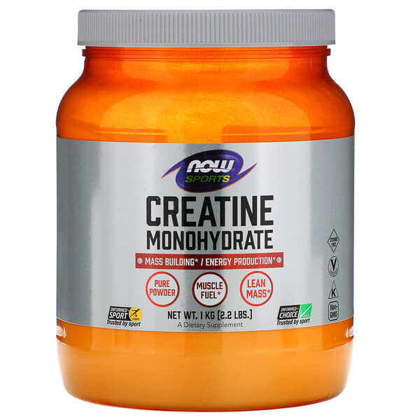 NOW Sports creatine monohydrate powder 1kg