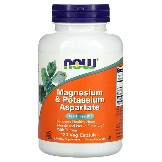 NOW Magnesium Potassium Aspartate