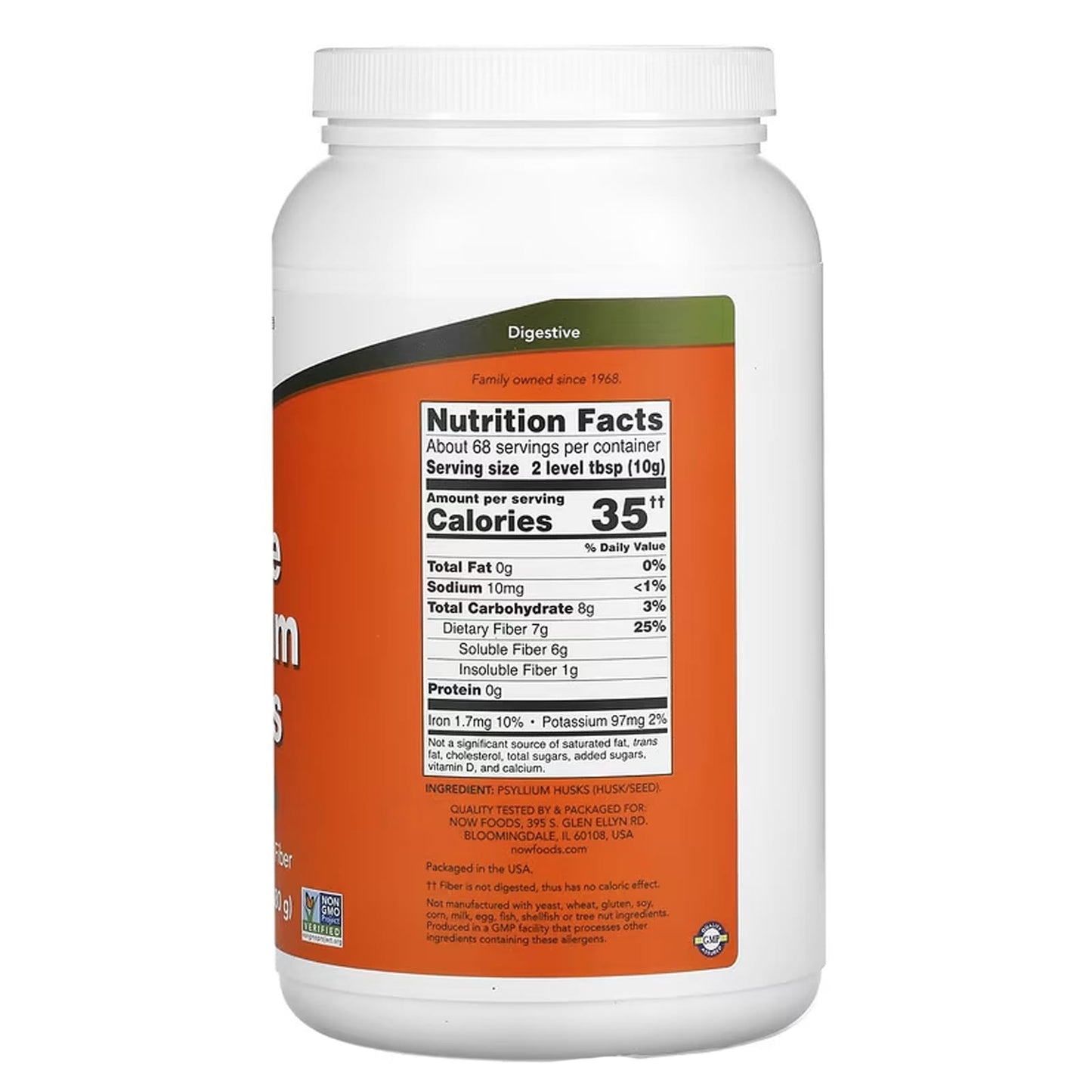 NOW Psyllium Husks 24oz